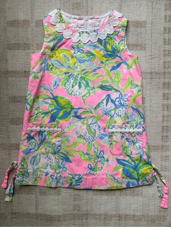 Lilly Pulitzer Other - Lilly Pulitzer Toddler Pink Multicolor Floral Shift Dress